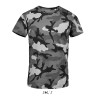 T-SHIRT CAMO MEN UOMO G/COLLO M/CORTA SOL'S