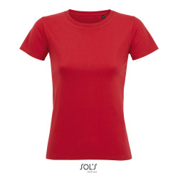 T-SHIRT IMPERIAL FIT W. DONNA G/COLLO M/CORTA 190GR SOL'S