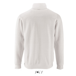 FELPA STAN UOMO BIANCO M/ZIP SOL'S