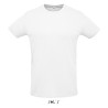 T-SHIRT SPRINT UNISEX BIANCO SUBLIMATICA G/COLLO SOL'S