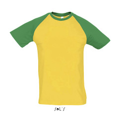 T-SHIRT FUNKY UOMO BICOLORE G/COLLO M/CORTA SOL'S