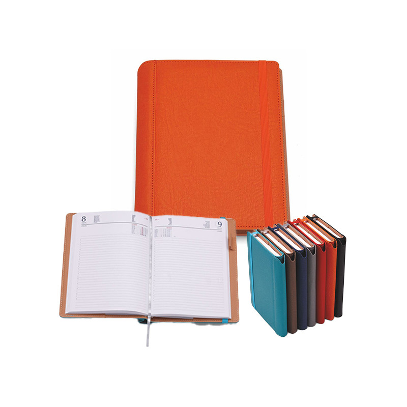 AGENDA GIORNALIERA C/ELASTICO 15x21 INT. S/D ABBINATI