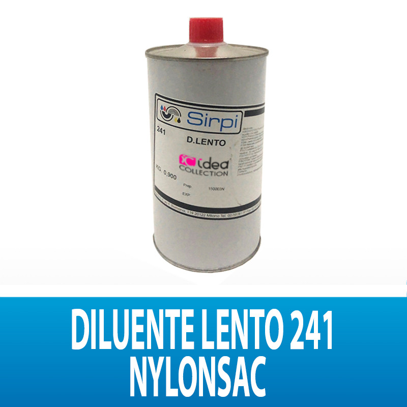 DILUENTE LENTO 241 PER NYLONSAC SIRPI