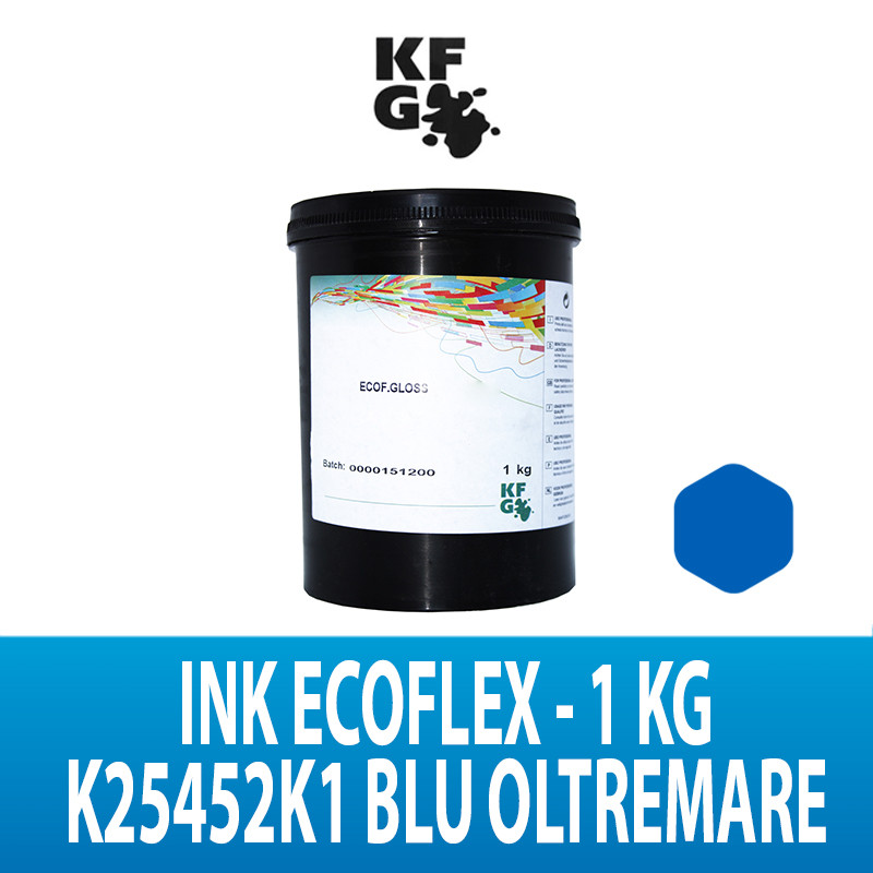 INK ECOFLEX BLU OLTREMARE LUCIDO KFG