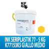 INK SERIPLASTIK 77 GIALLO MEDIO FLASH CURE KG 5 KFG
