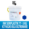INK SERIPLASTIK 77 BLU OLTREMARE FLASH CURE KG 5 KFG