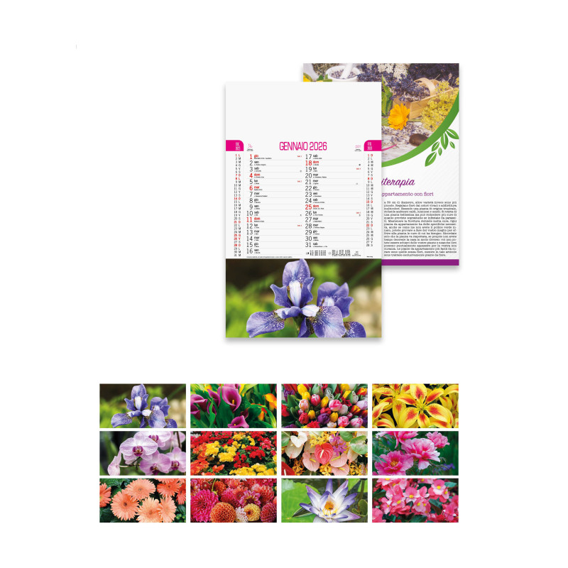 CALENDARIO FLOREALE 12 FG