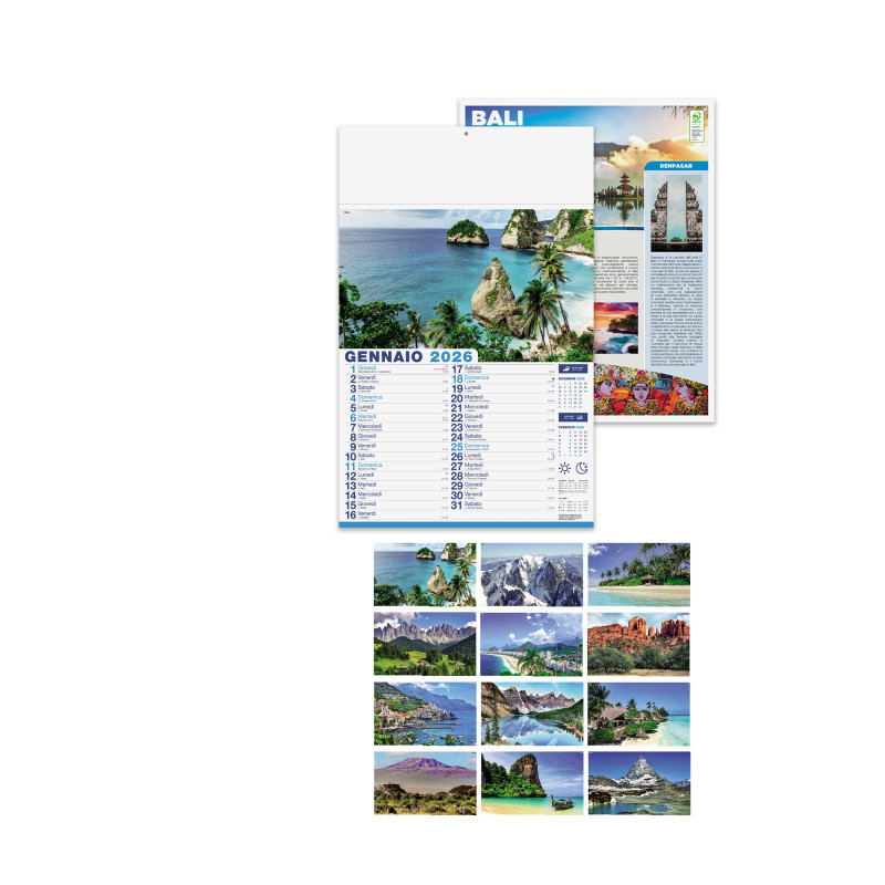 CALENDARIO PAESAGGI DA SOGNO