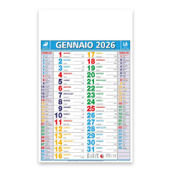 CALENDARIO OLANDESE MULTICOLOR