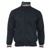 FELPA ROMA UOMO ZIP INTERA MADE IN ITALY JRC