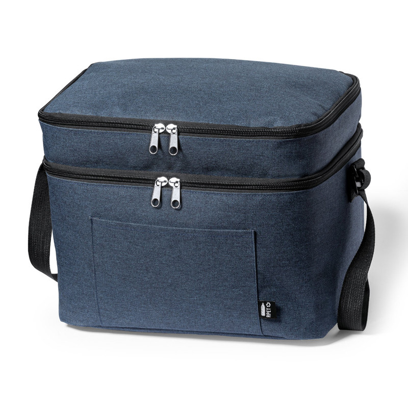 BORSA TERMICA XL IN R-PET DOPPIO SCOMPARTO