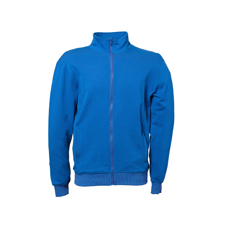 FELPA INDIANA UOMO ZIP INTERA JRC