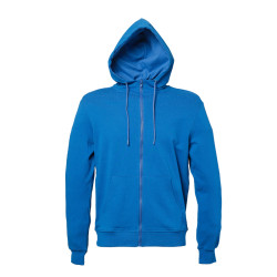 FELPA TOLOSA UOMO ZIP INTERA C/CAPPUCCIO  JRC