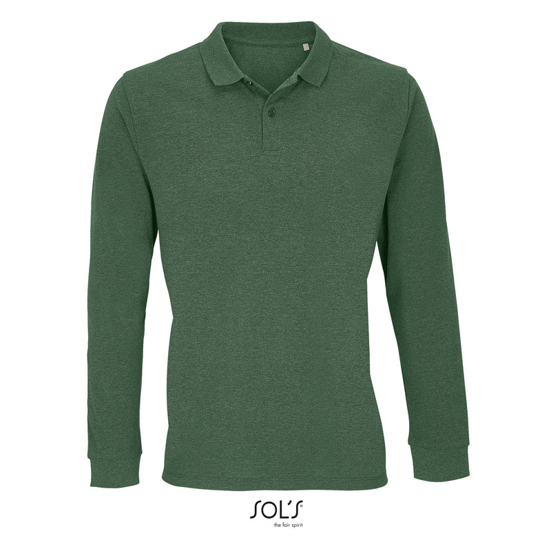 POLO PLANET LSL M/LUNGA 170GR COLORATO  SOL'S
