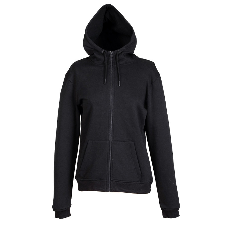 FELPA TOLOSA DONNA ZIP INTERA C/CAPPUCCIO  JRC