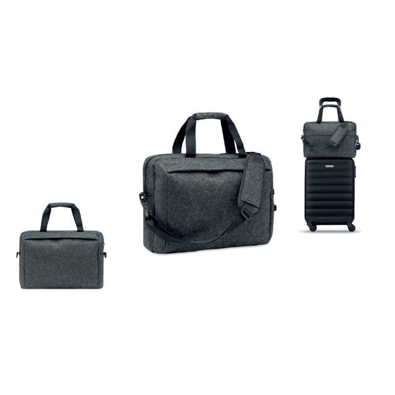 BORSA PORTA PC IN FELTRO REPET 40,5X7X28