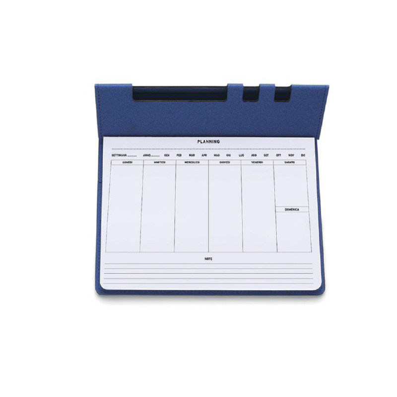 PLANNING 100 FOGLI INSERTO PER CELLULARE E 2 PENNECHIUSURA CON ELASTICO 18,5X22X1