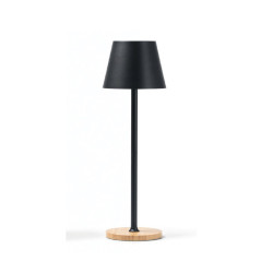 LAMPADA LED IN METALLO E BAMBOO