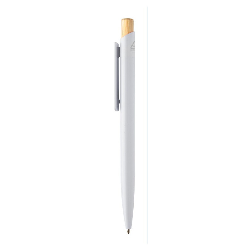 PENNA A SFERA CLIO IN ABS RICICLATO REFILL BLU