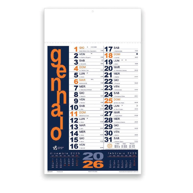 CALENDARIO PORTOGHESE BIG