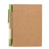 BLOCK NOTES MINI IN CARTA RICICLATA C/PENNA 11X8,5X0,9