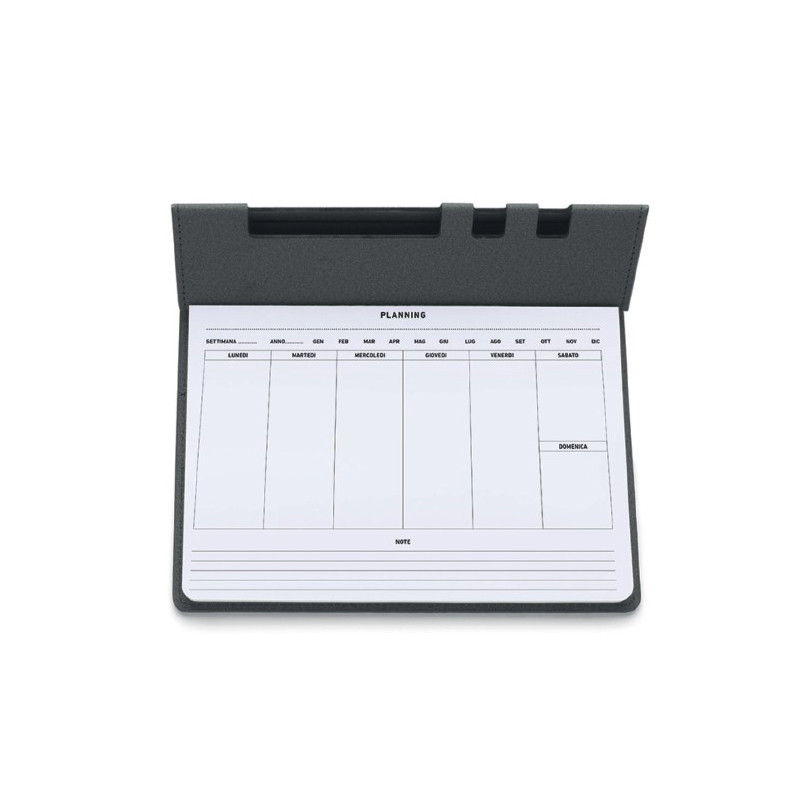 PLANNING 100 FOGLI INSERTO PER CELLULARE E 2 PENNECHIUSURA CON ELASTICO 18,5X22X1