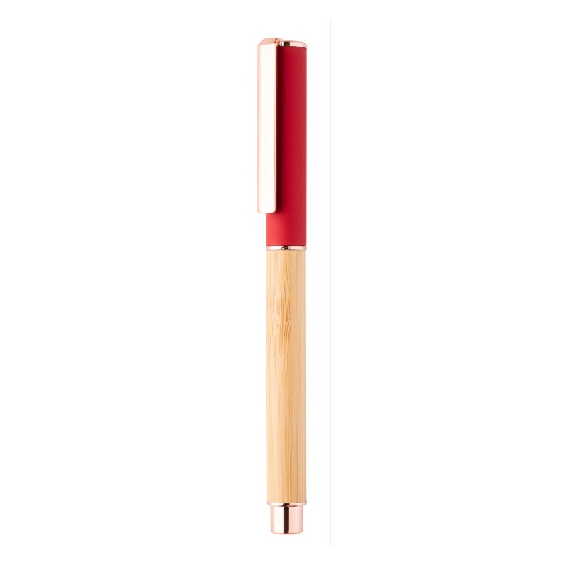 PENNA SFERA ALISIA IN BAMBOO E ALLUMINIO RICICL.