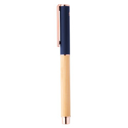 PENNA SFERA ALISIA IN BAMBOO E ALLUMINIO RICICL.
