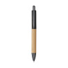 PENNA LENNY IN BAMBOO E METALLO REFILL NERO