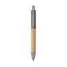 PENNA LENNY IN BAMBOO E METALLO REFILL NERO