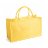 BORSA IN JUTA E MANICI IN CORDA C/ZIP 48X34X19