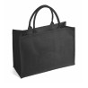 BORSA IN JUTA E MANICI IN CORDA C/ZIP 48X34X19