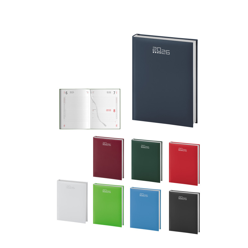 AGENDA GIORNALIERA GOMMATO 12X17 S/D ABBINATI