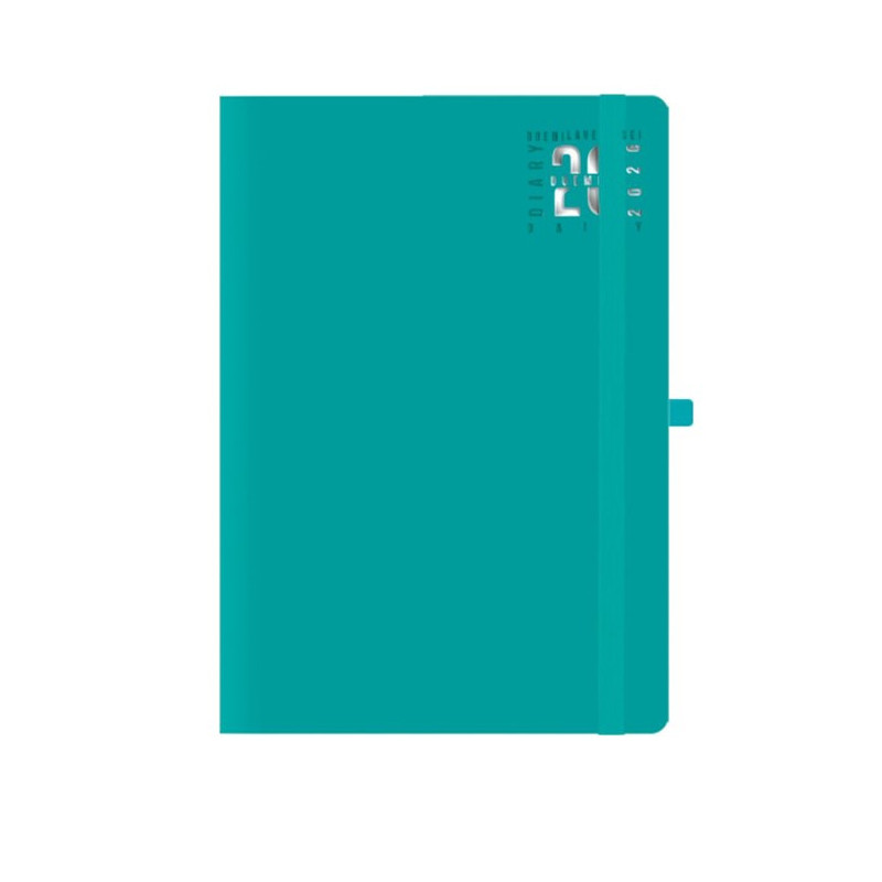 AGENDA GIORNALIERA CON ELASTICO 15X21 S/D ABBINATI