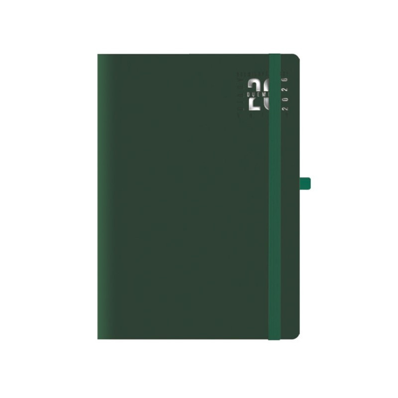 AGENDA GIORNALIERA CON ELASTICO 15X21 S/D ABBINATI