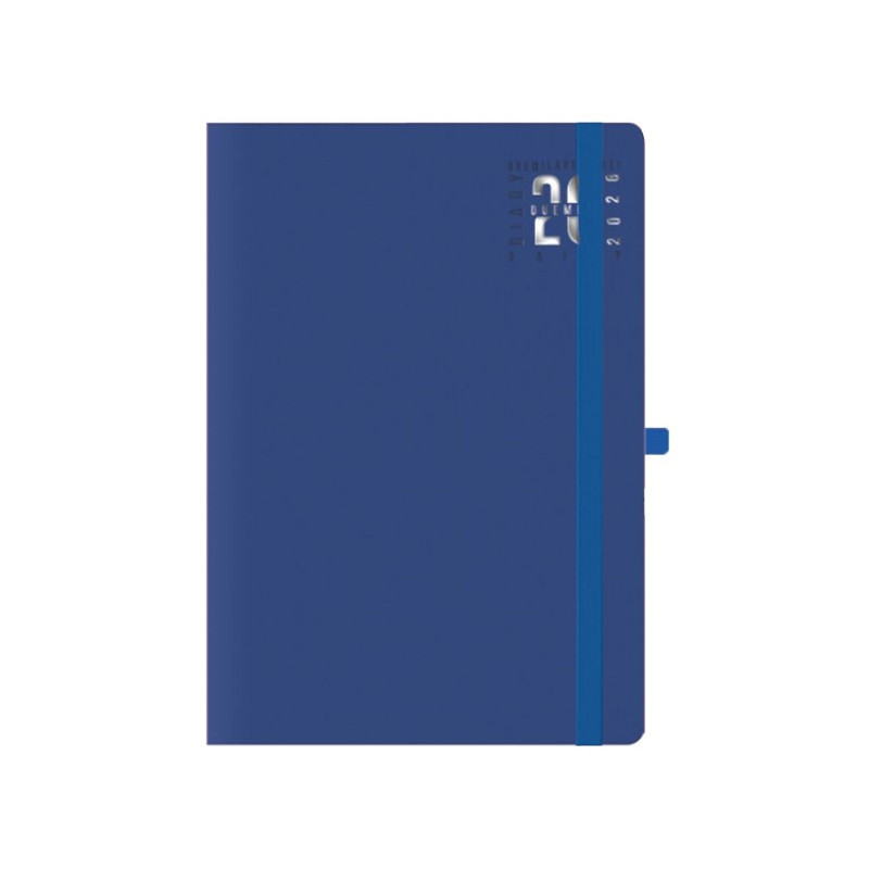 AGENDA GIORNALIERA CON ELASTICO S/D ABBINATI 11x17 CM