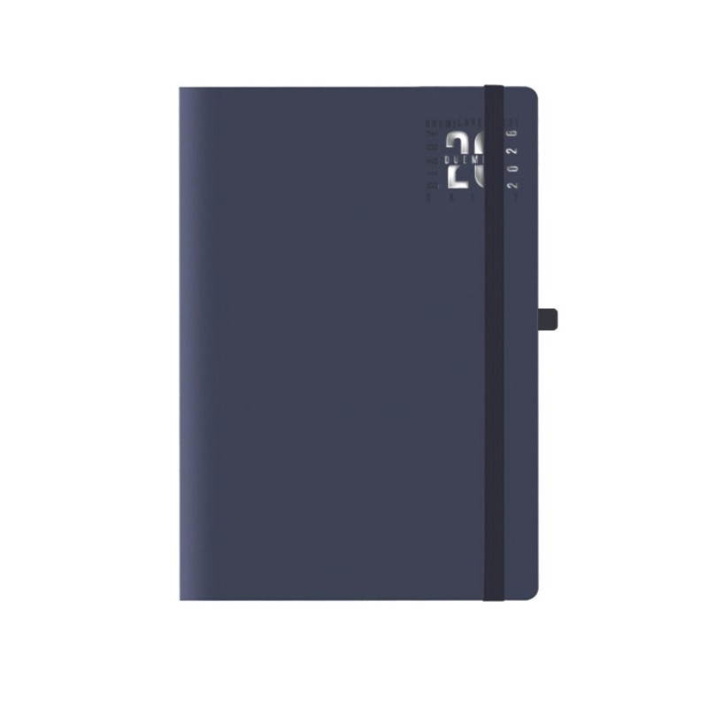 AGENDA GIORNALIERA CON ELASTICO S/D ABBINATI 11x17 CM