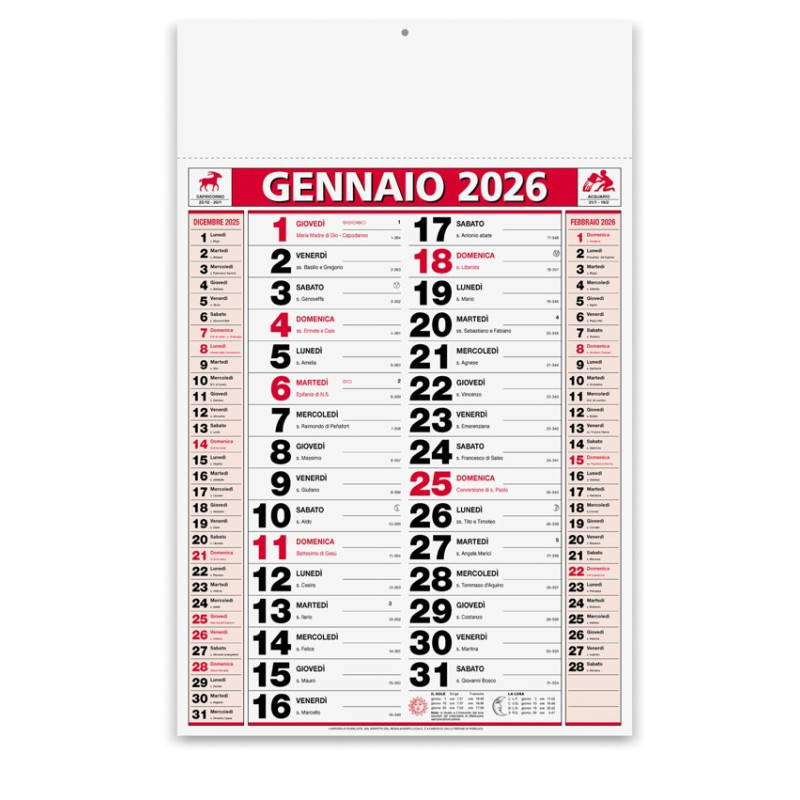 CALENDARIO OLANDESE SMALL