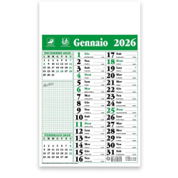CALENDARIO OLANDESE NOTE