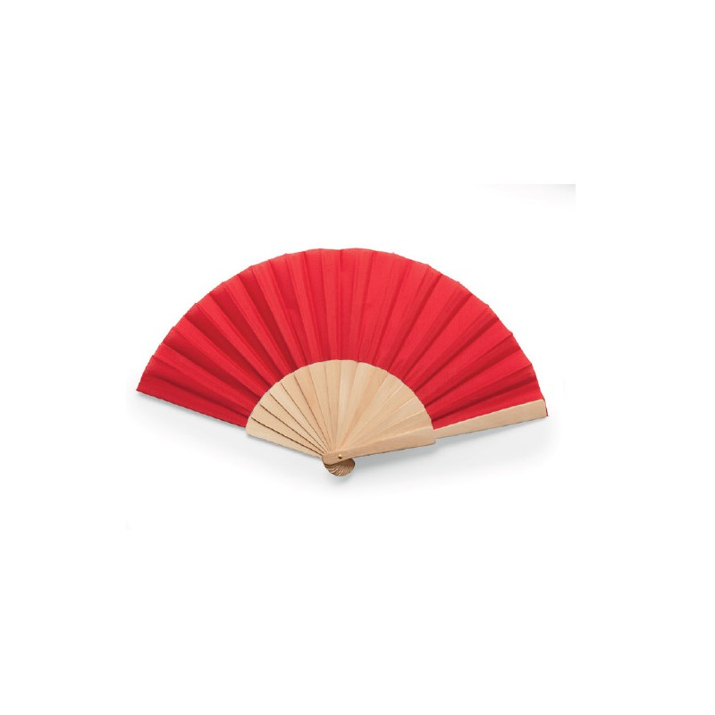 VENTAGLIO IN LEGNO E TESSUTO