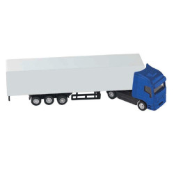 CAMION CON RIMORCHIO IN PLASTICA CABINA IN METALLO