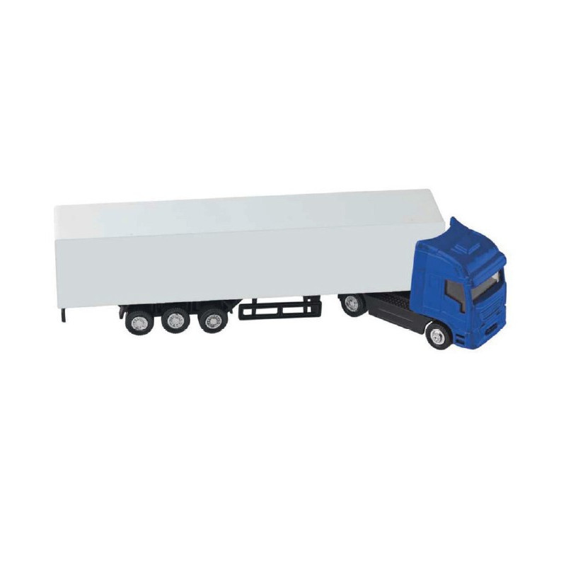 CAMION CON RIMORCHIO IN PLASTICA CABINA IN METALLO