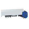 CAMION CON RIMORCHIO IN PLASTICA CABINA IN METALLO