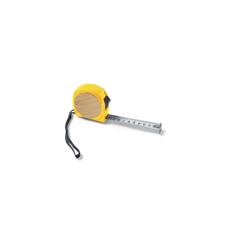 FLESSOMETRO 5 MT  IN BAMBOO E ABS