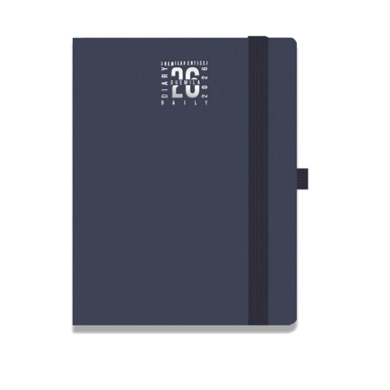 AGENDA GIORNALIERA CON ELASTICO 9X14 S/D ABBINATI