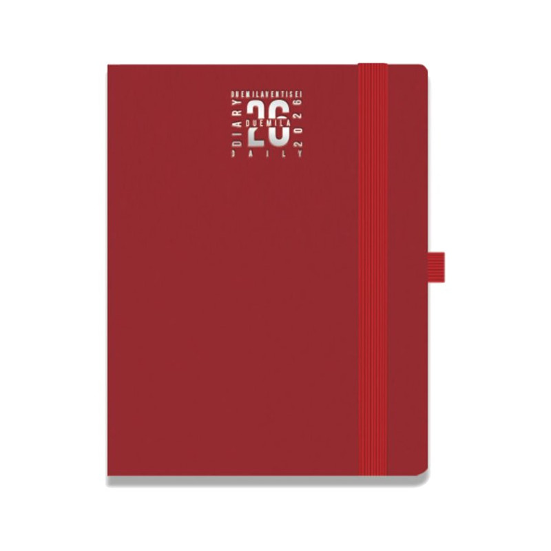 AGENDA GIORNALIERA CON ELASTICO 9X14 S/D ABBINATI