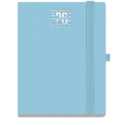 AGENDA GIORNALIERA CON ELASTICO 9X14 S/D ABBINATI
