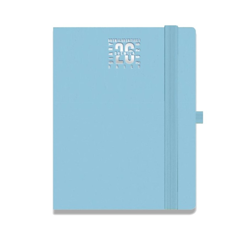 AGENDA GIORNALIERA CON ELASTICO 9X14 S/D ABBINATI