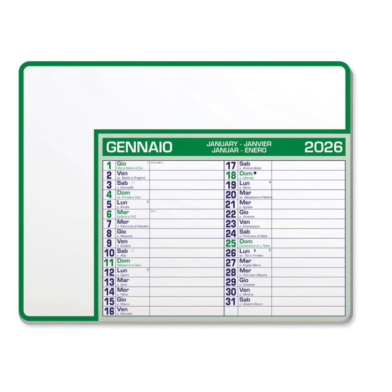 CALENDARIO TAP MOUSE