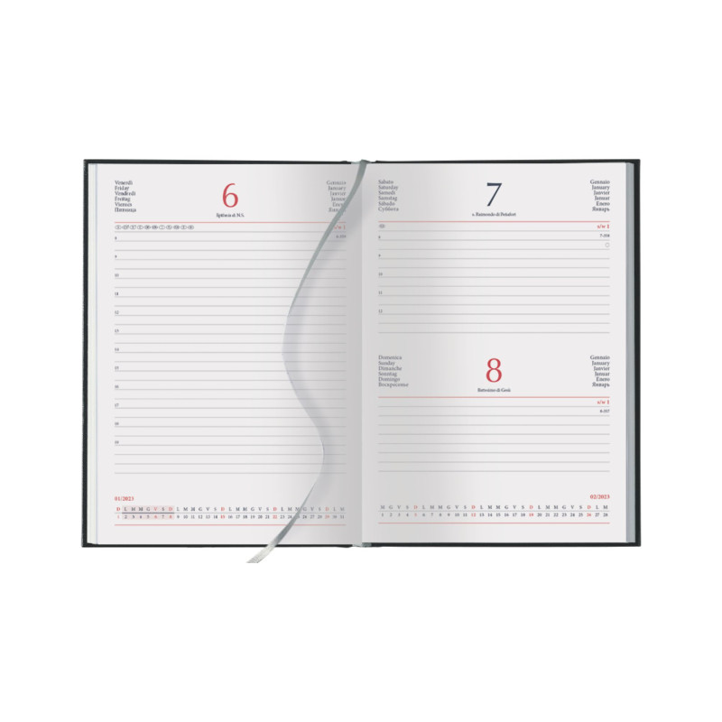 INTERNO GIORNALIERO TG BIANCO 17X24 S/D ABBINATI